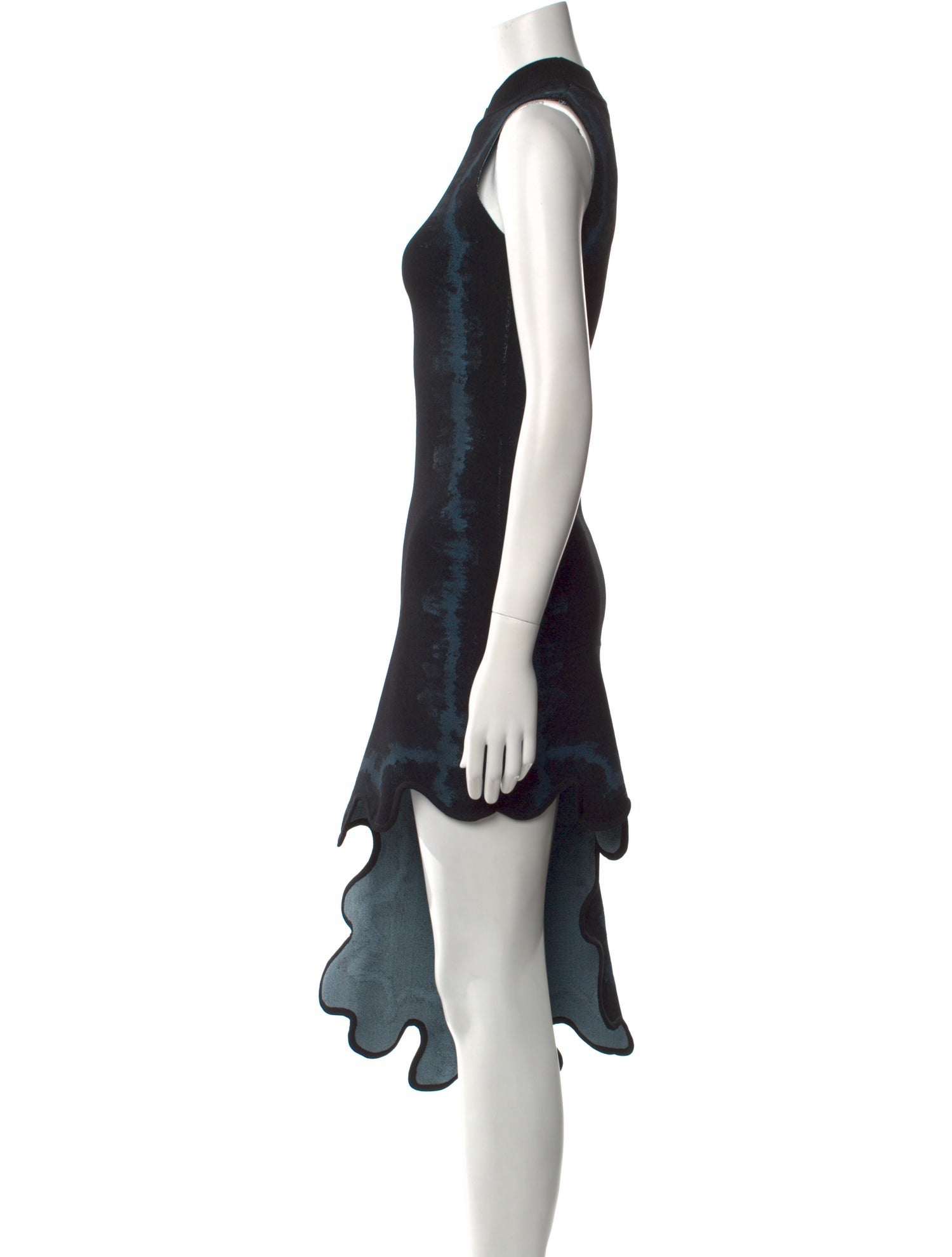 PH5 Mock Neck Midi Length Dress