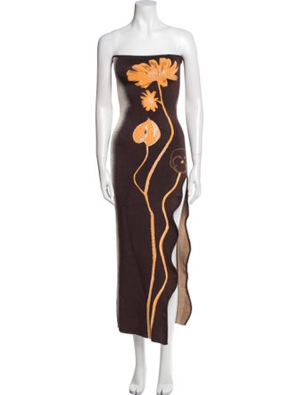PH5 Printed Midi Length Dress