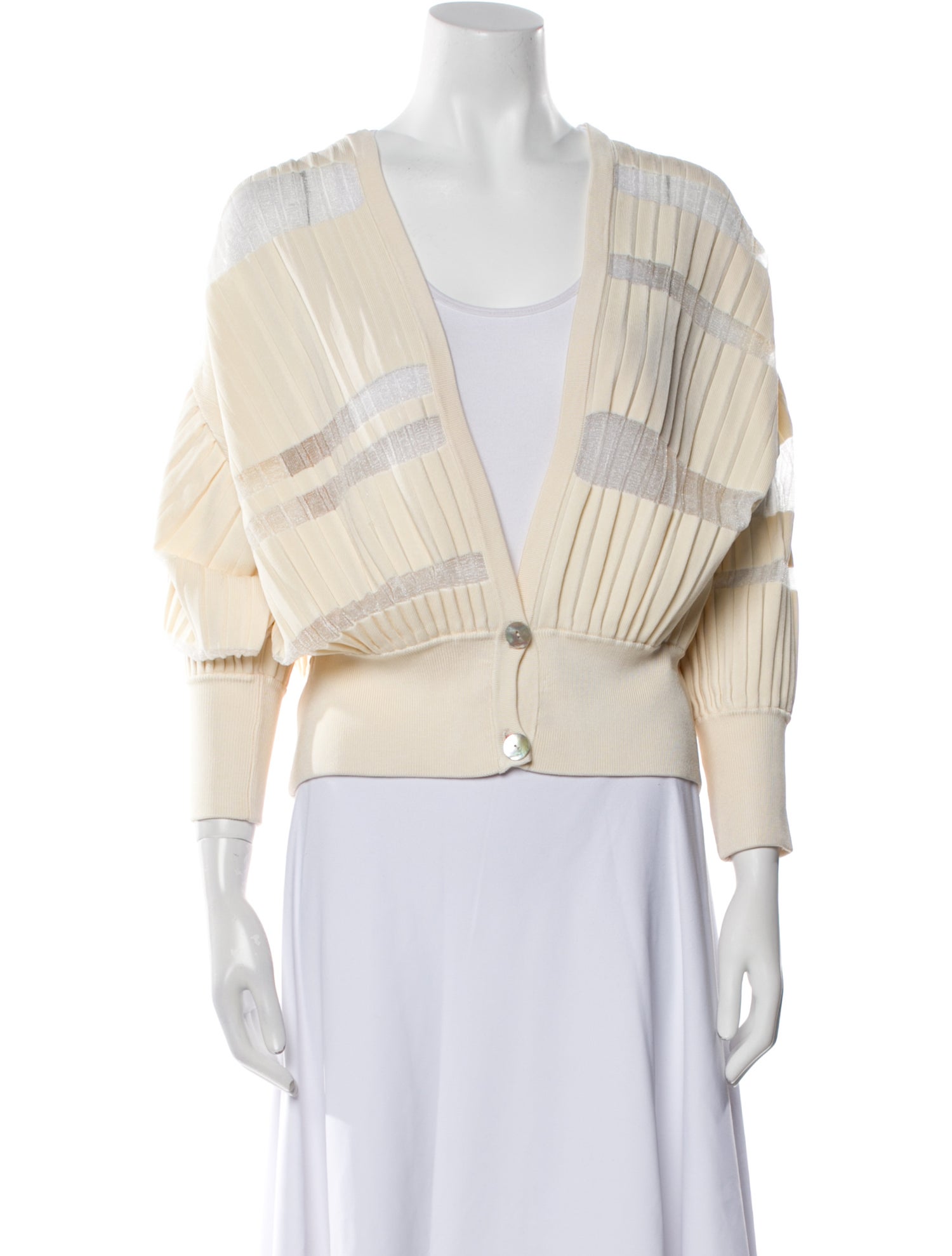 PH5 Striped V-Neck Sweater