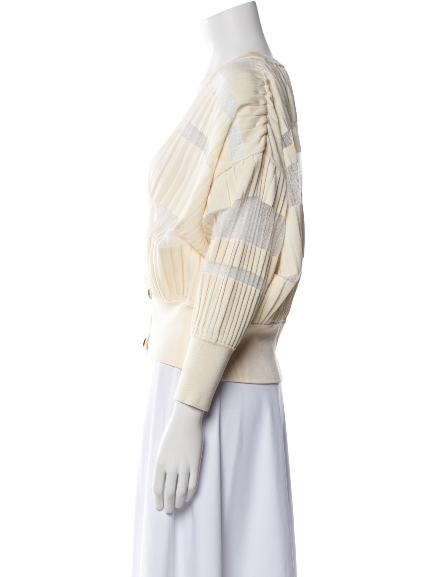 PH5 Striped V-Neck Sweater