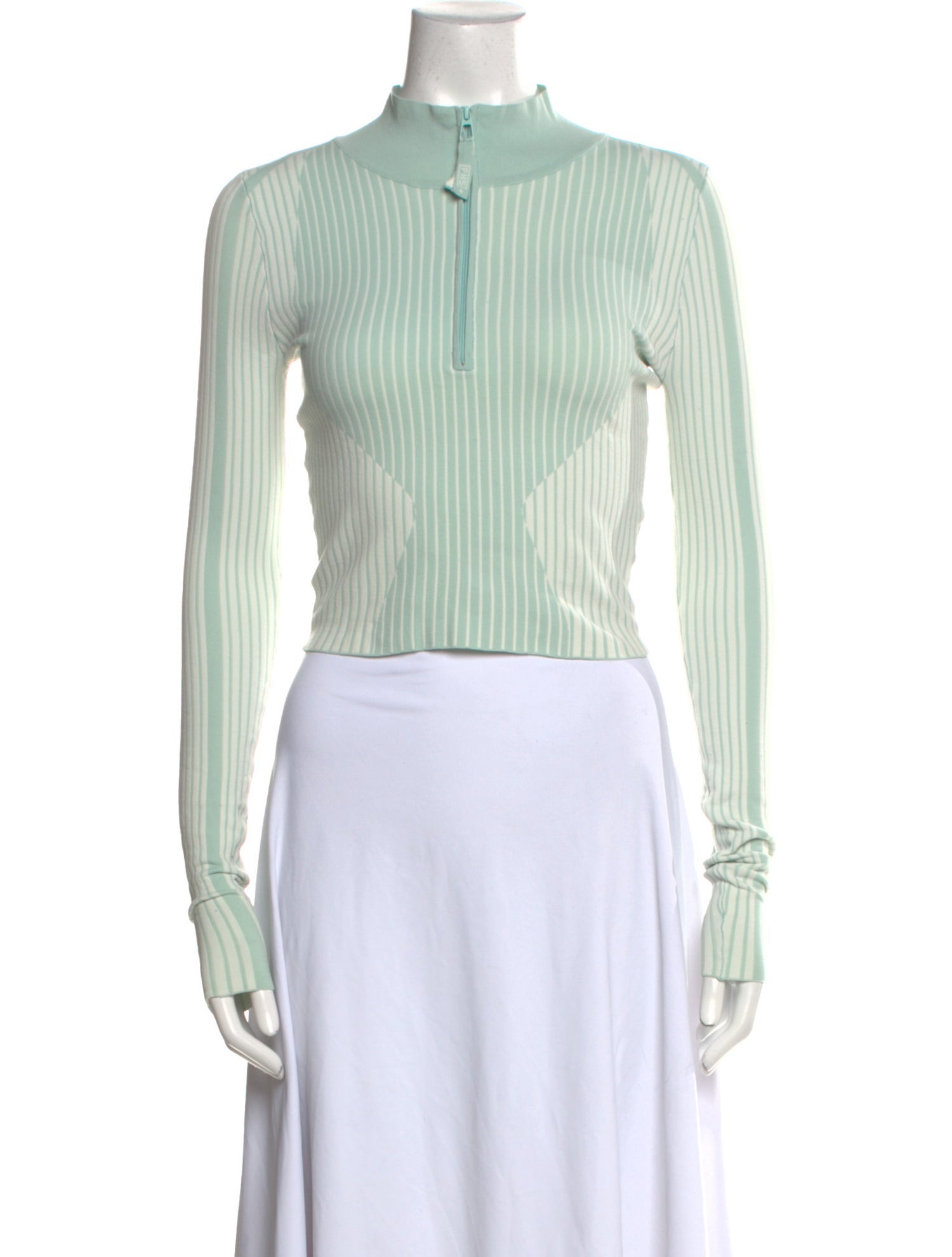 PH5 Nylon Striped Crop Top