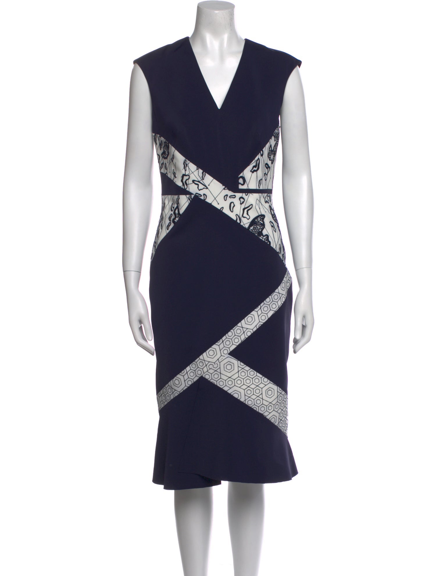 PH5 Printed Knee-Length Dress