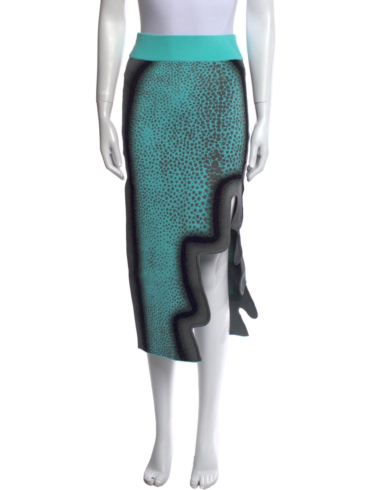 PH5 Polka Dot Print Midi Length Skirt w/ Tags