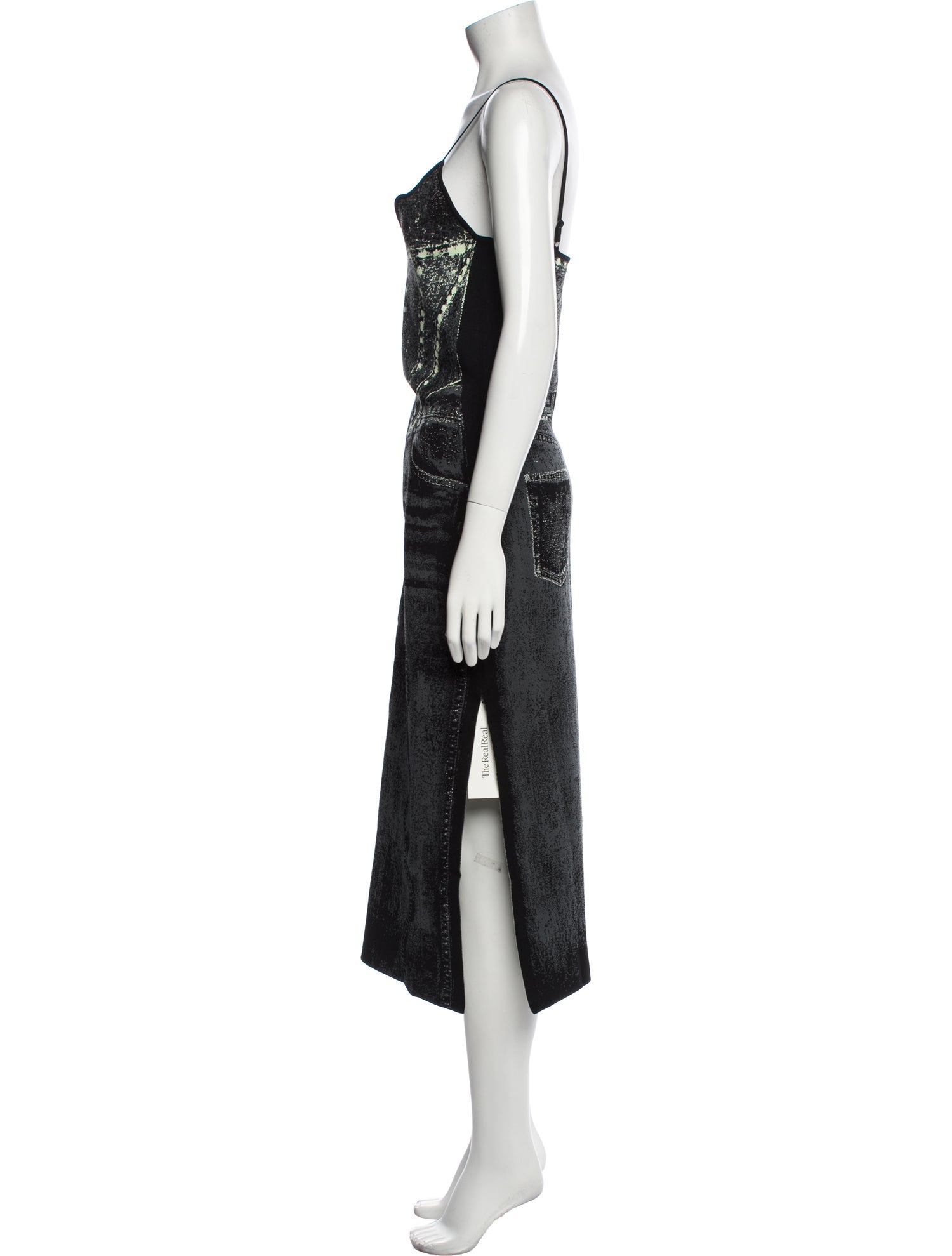 PH5 V-Neck Midi Length Dress