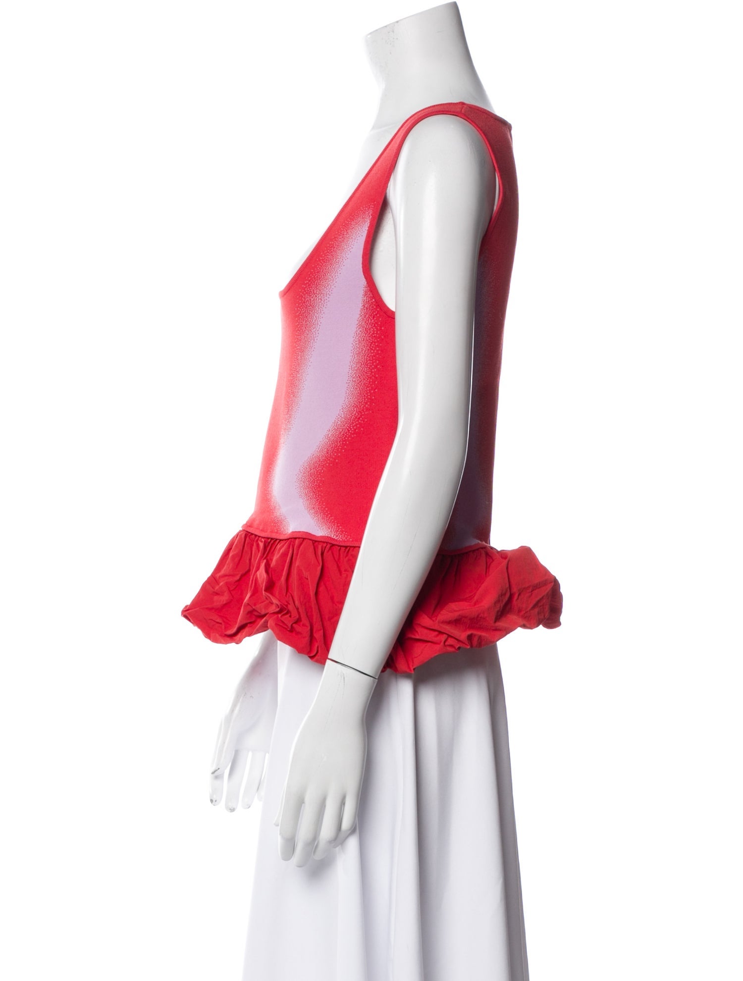 PH5 Silk Square Neckline Crop Top