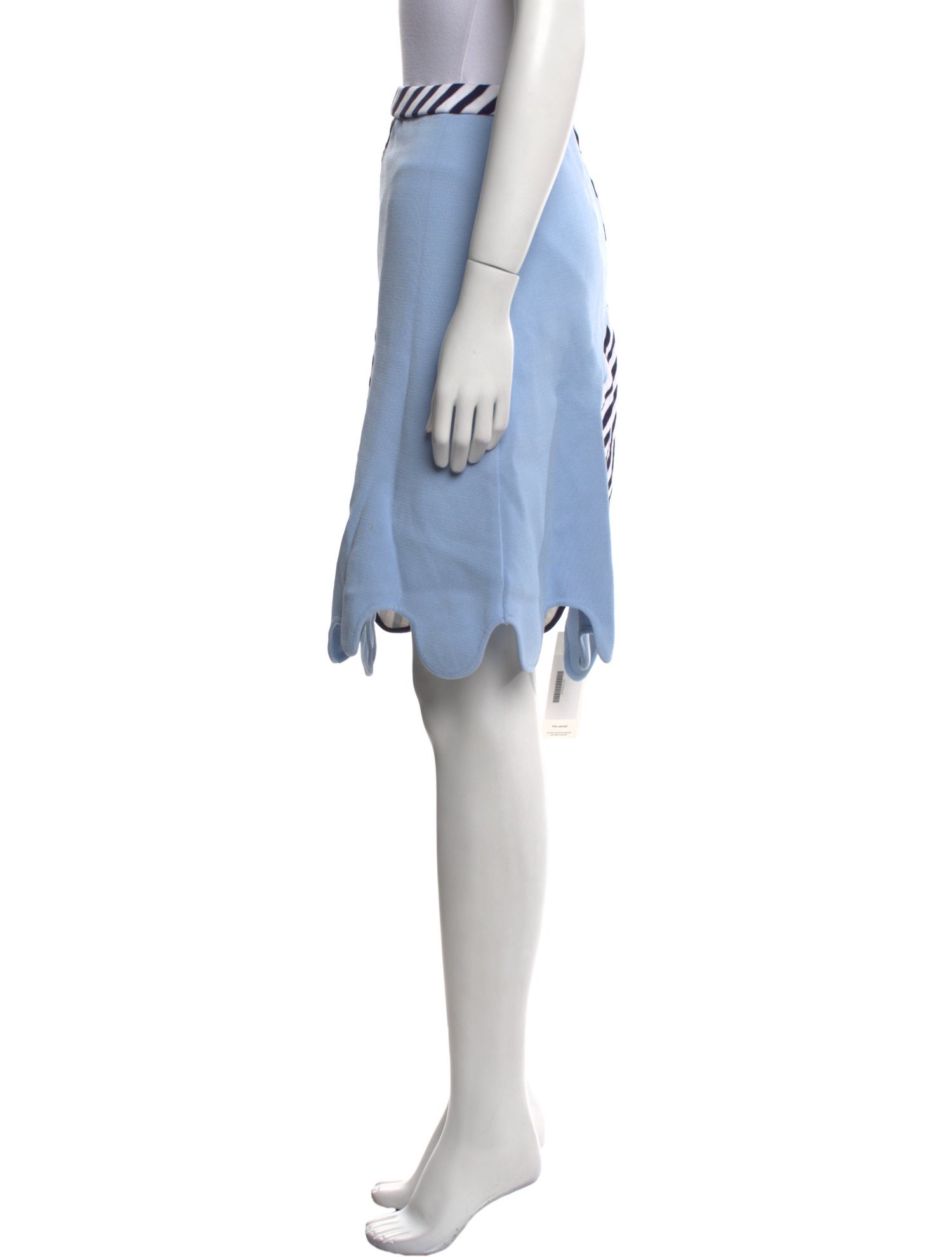 PH5 Striped Knee-Length Skirt