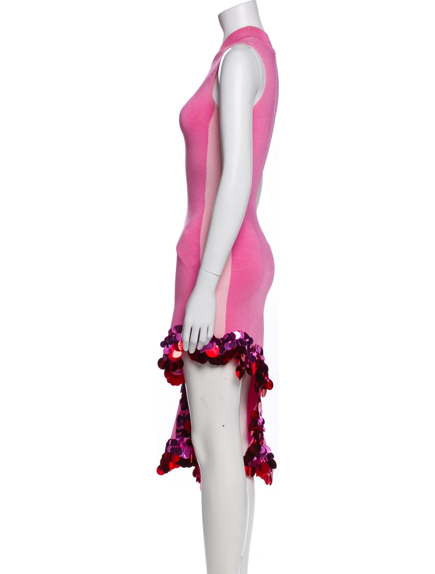 PH5 Mock Neck Midi Length Dress