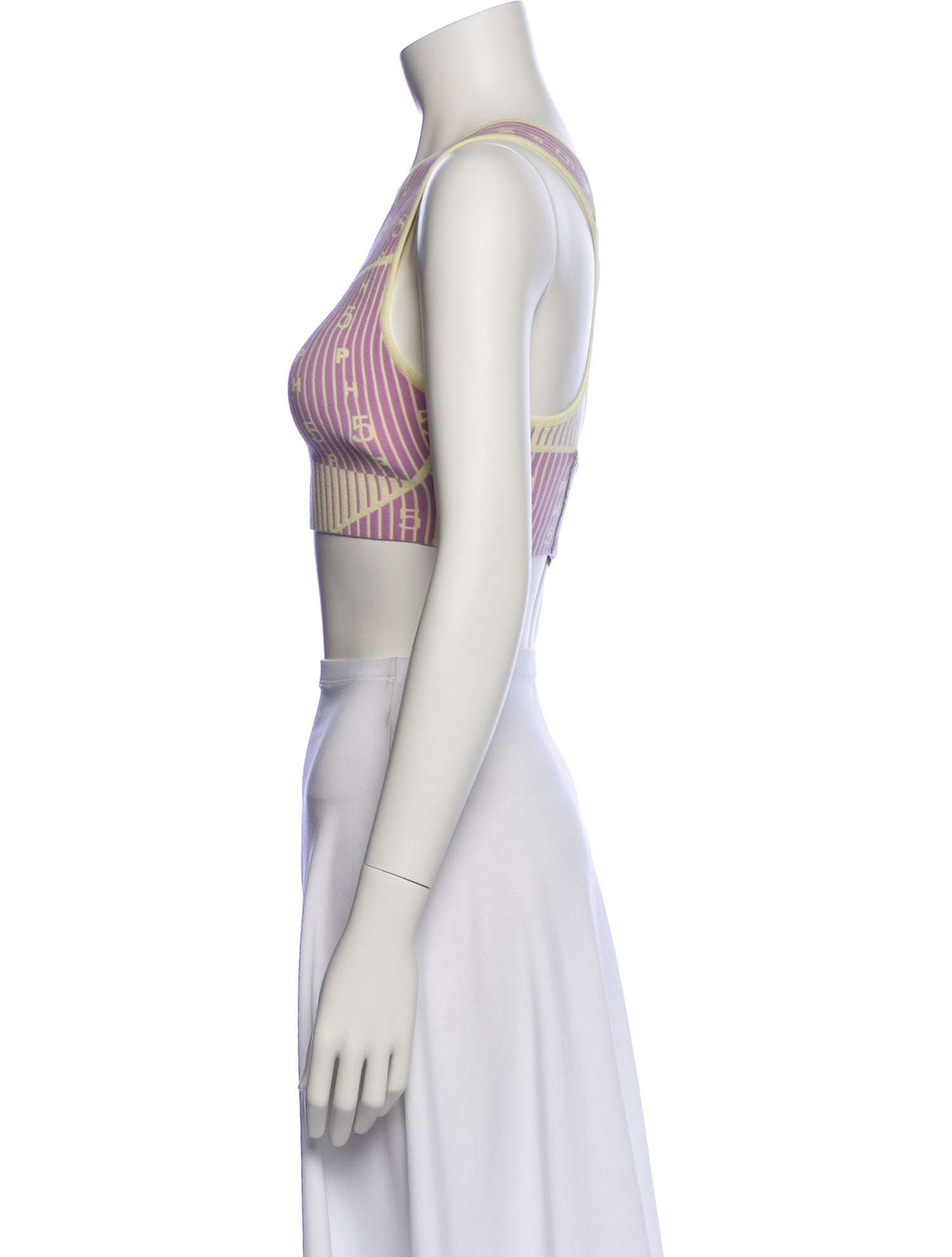 PH5 Nylon Printed Crop Top w/ Tags