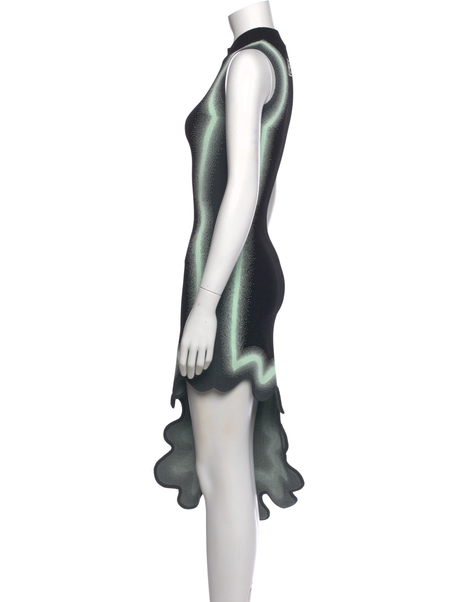 PH5 Tie-Dye Print Midi Length Dress