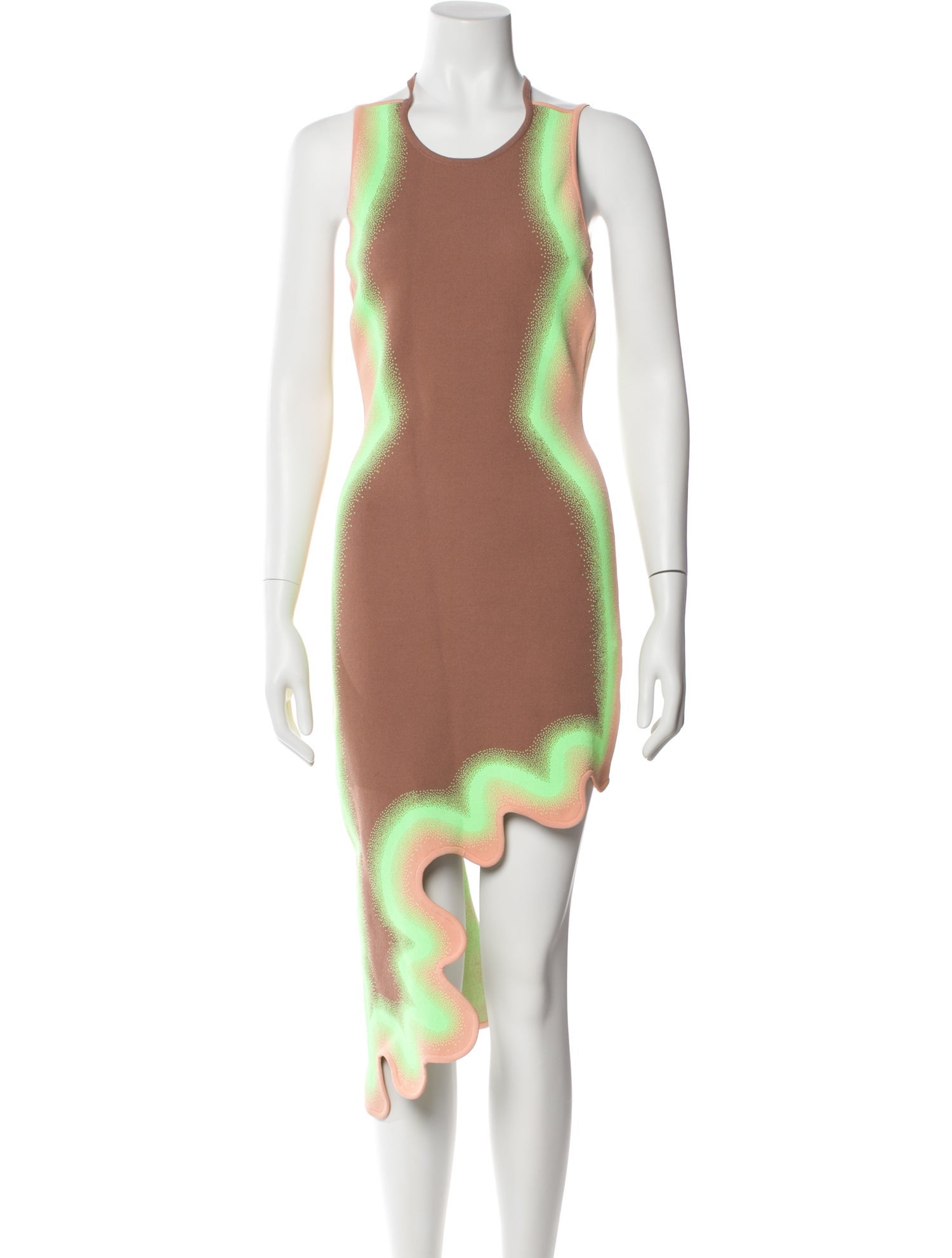 PH5 Printed Midi Length Dress w/ Tags