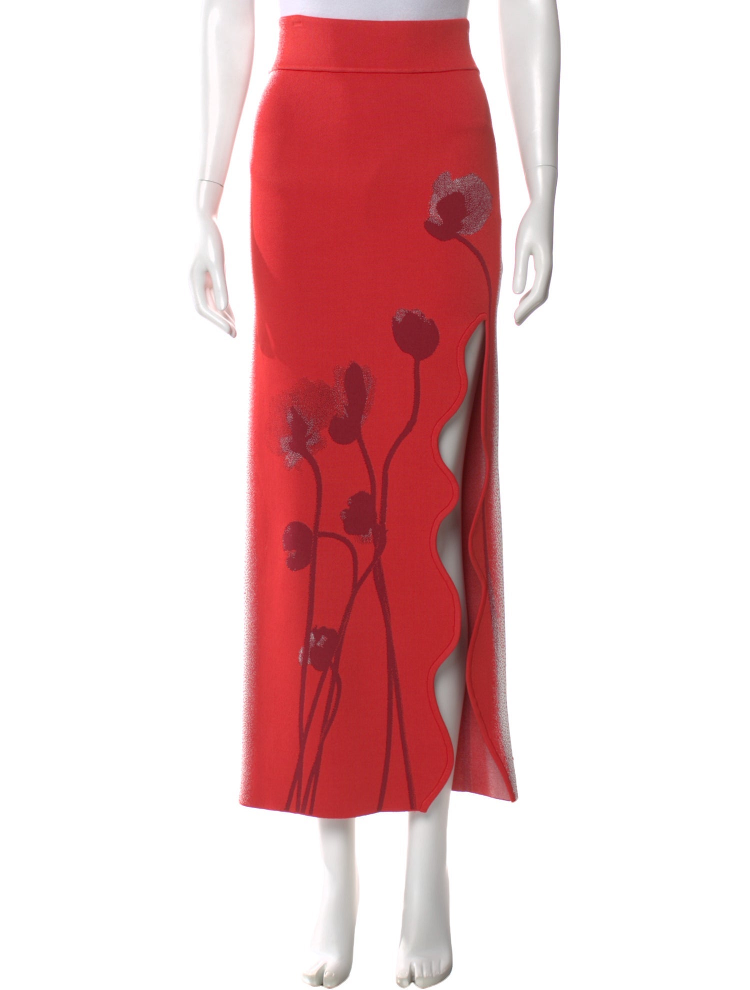 PH5 Floral Print Long Skirt