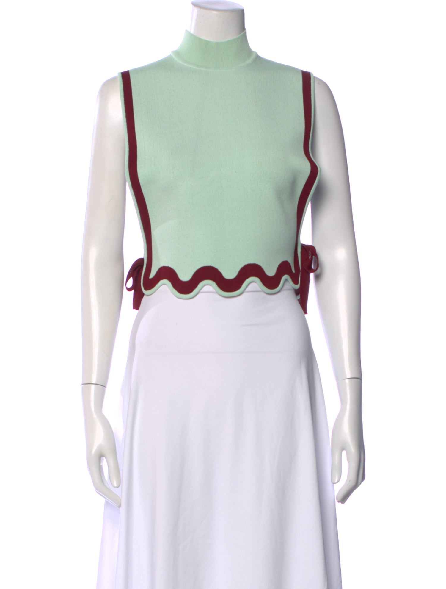 PH5 Mock Neck Sleeveless Crop Top