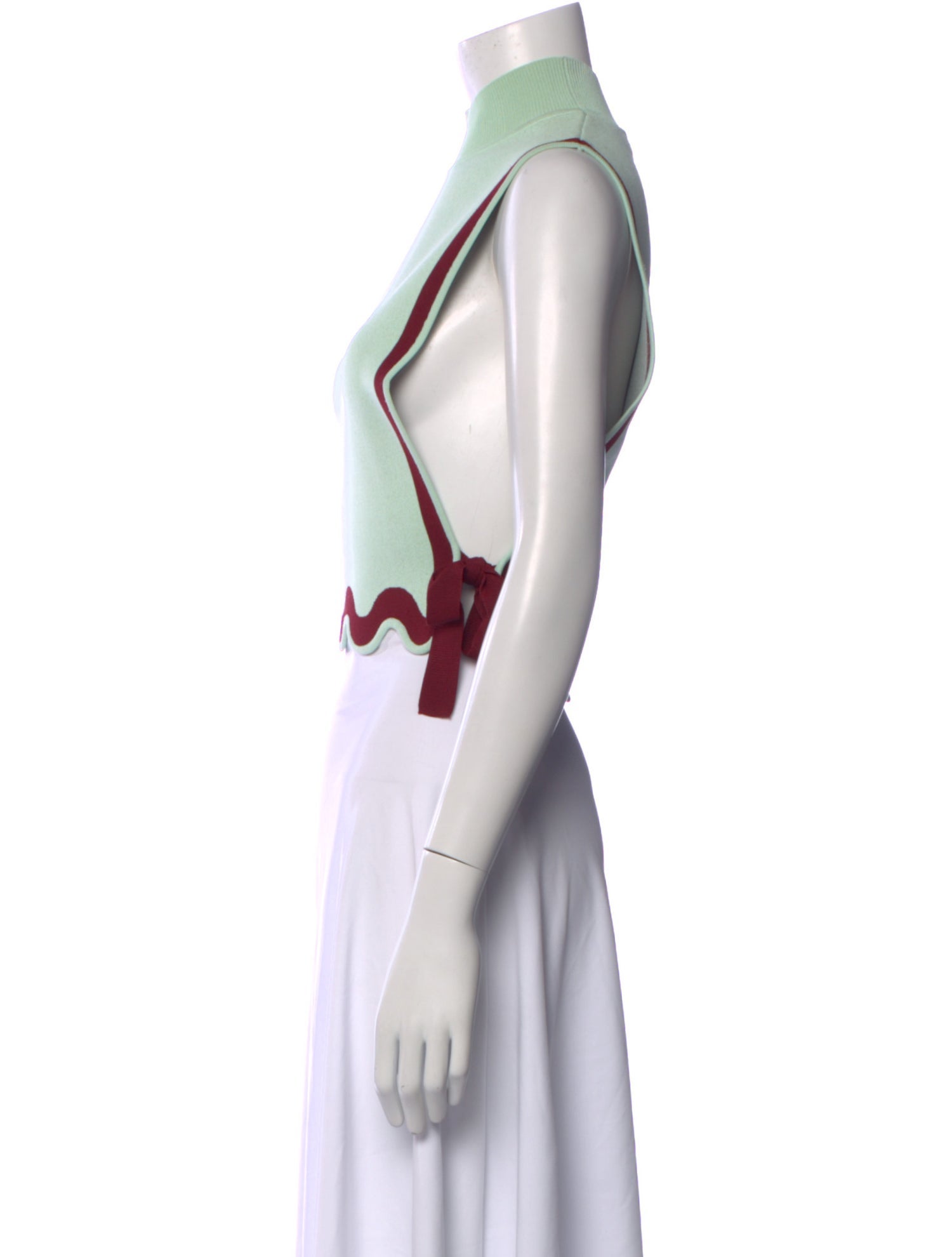PH5 Mock Neck Sleeveless Crop Top