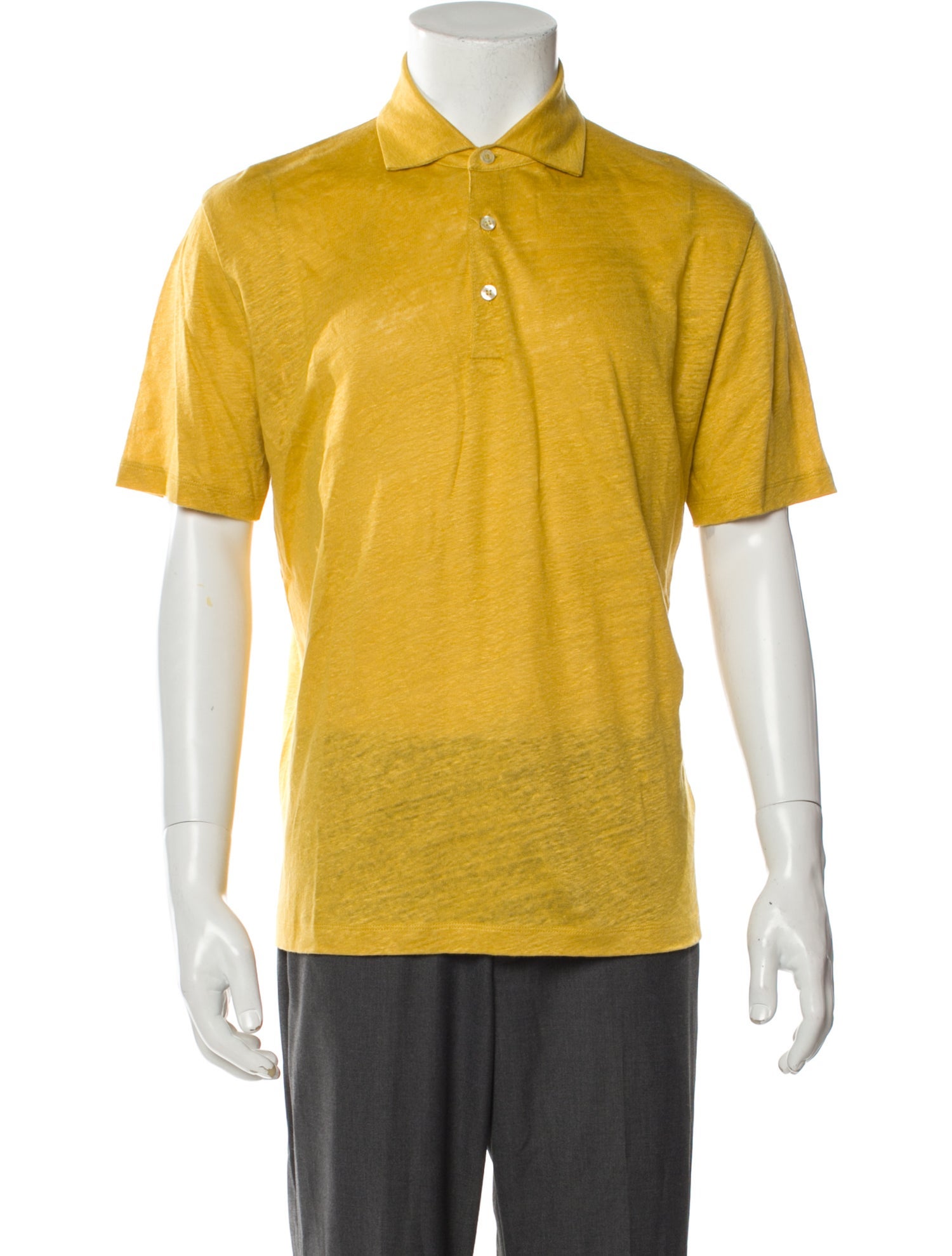 Phil Petter Collar Short Sleeve Polo Shirt w/ Tags