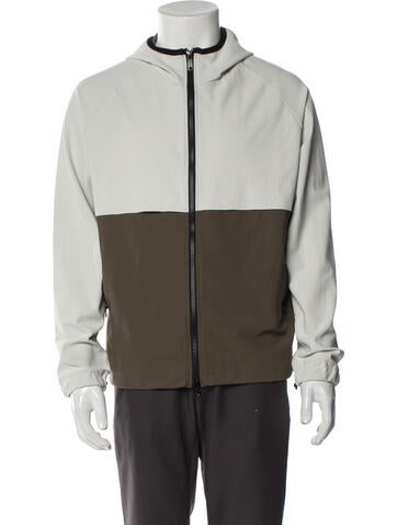 Phil Petter Outerwear Colorblock Pattern Windbreaker M