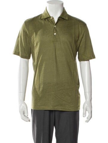 Phil Petter Polos V-Neck Short Sleeve Polo Shirt M