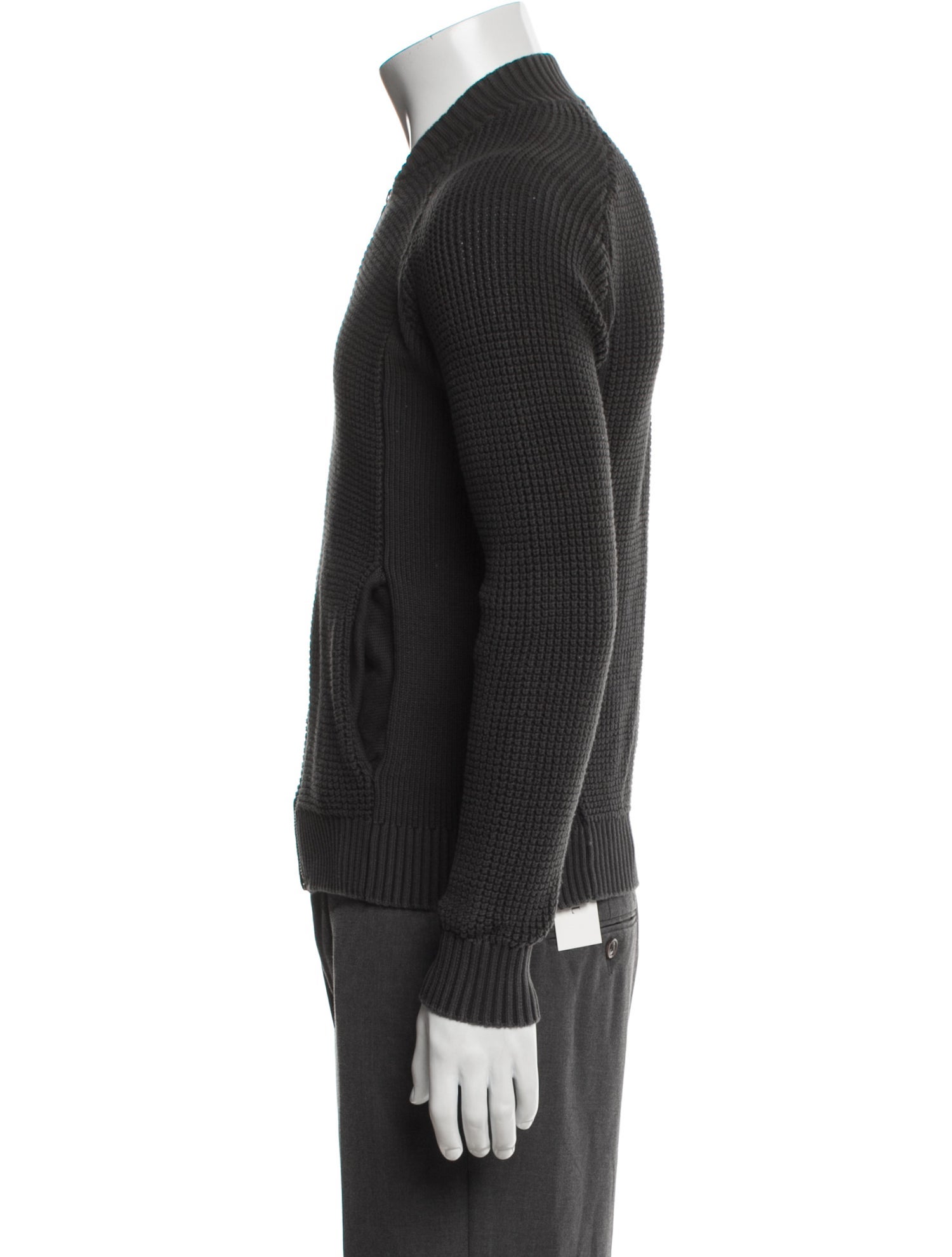 Paper Planes Crew Neck Long Sleeve Cardigan