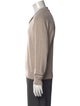 Proper Cloth V-Neck Long Sleeve Polo Sweater