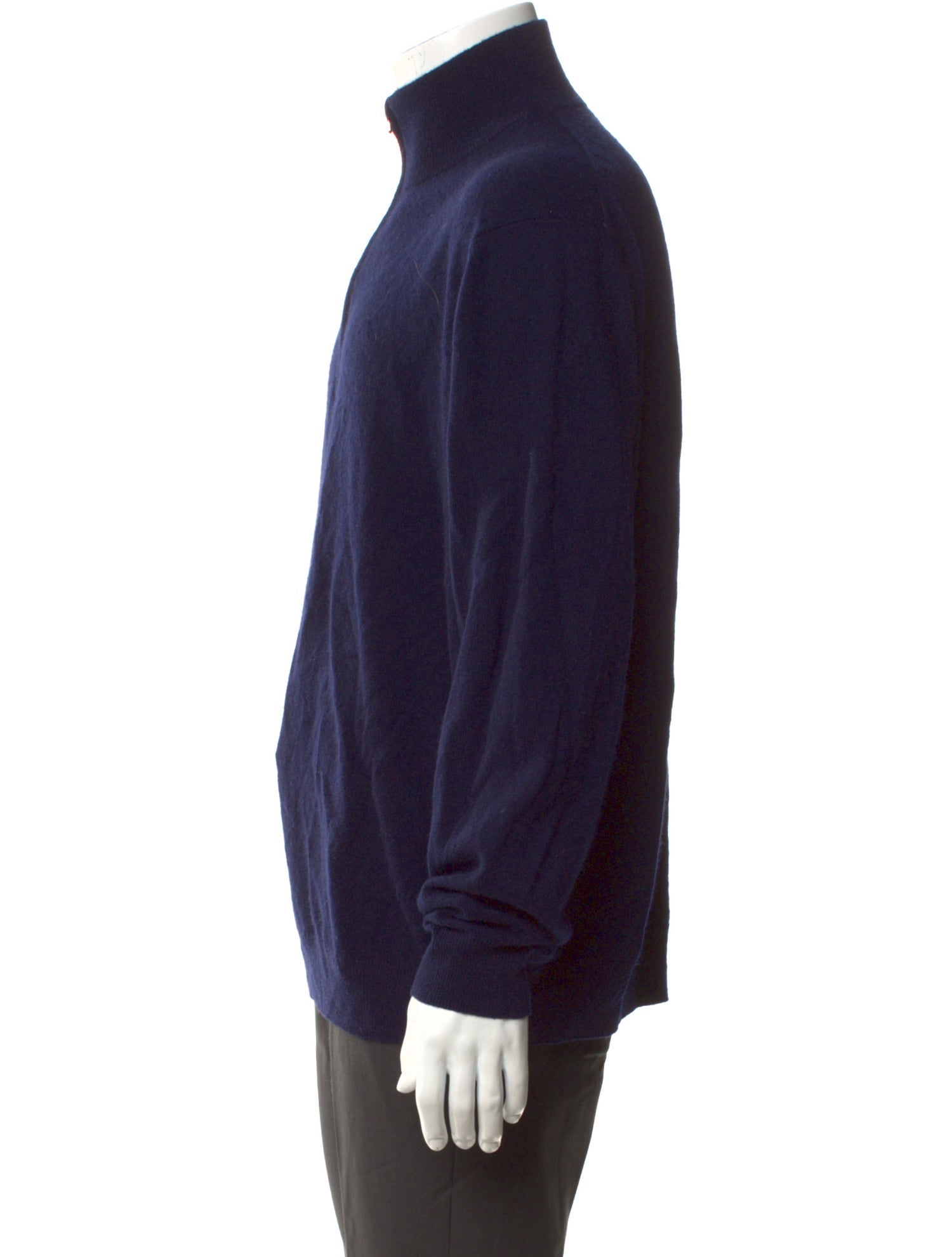 Proper Cloth Cashmere Mock Neck Pullover