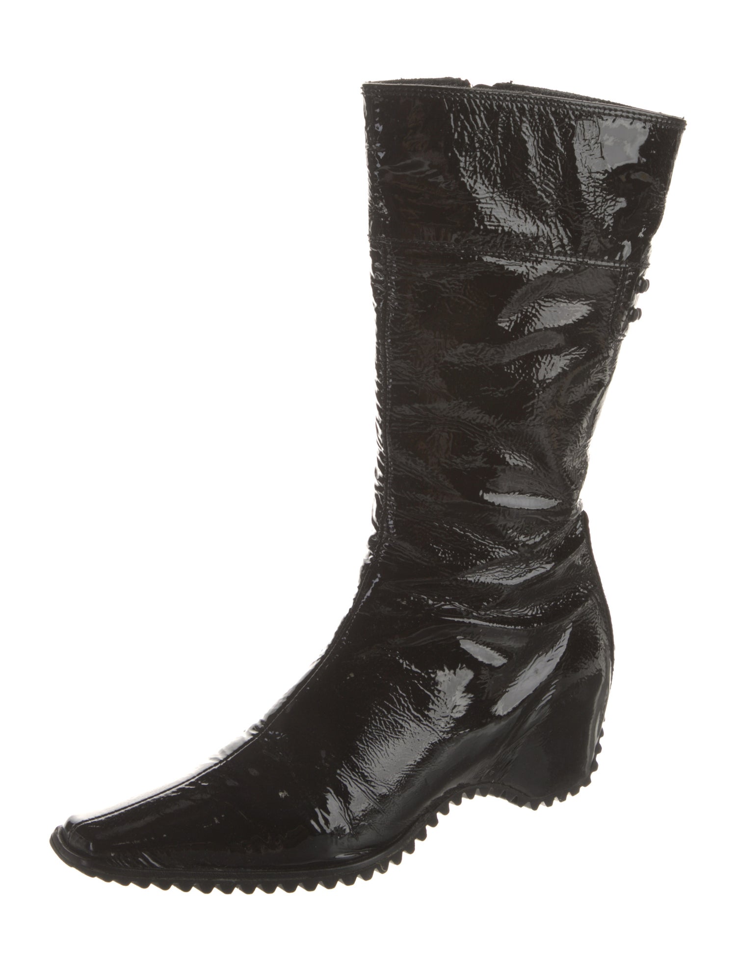 Pons Quintana Patent Leather Boots