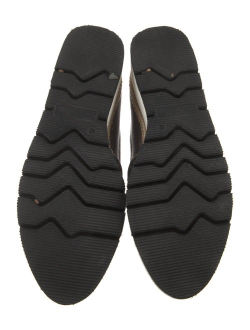 Pons Quintana Leather Colorblock Pattern Sneakers