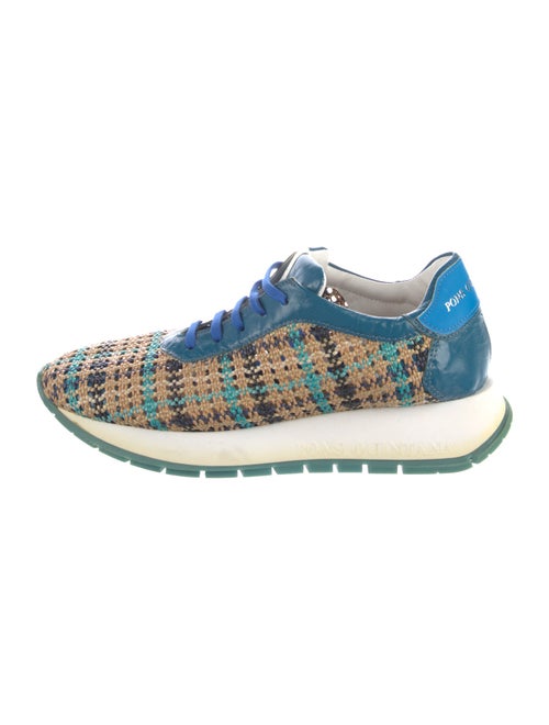 Pons Quintana Leather Printed Sneakers