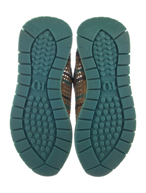 Pons Quintana Leather Printed Sneakers