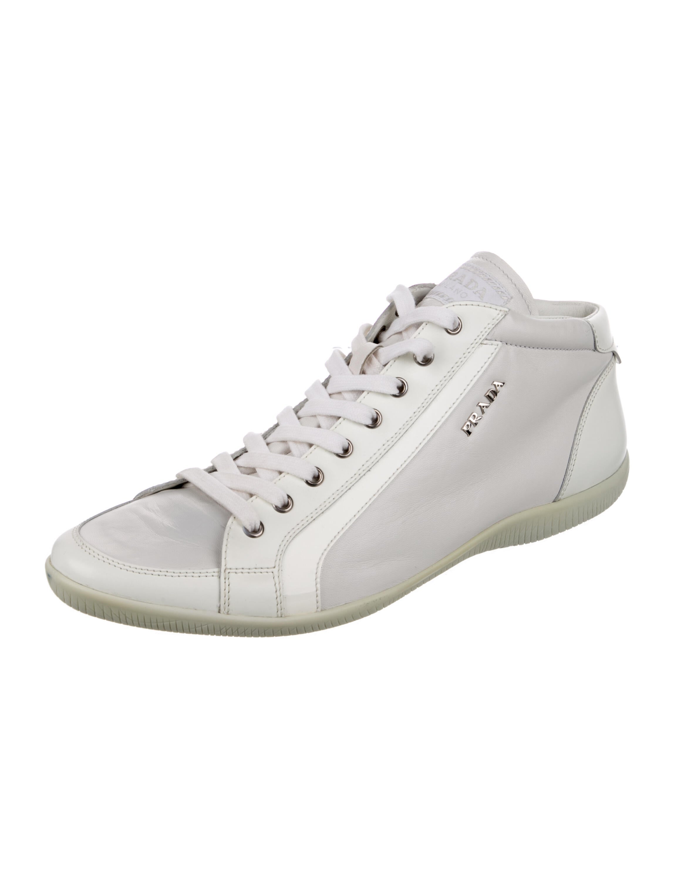 Prada Sport Leather Sneakers