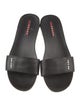 Prada Sport Leather Printed Slides