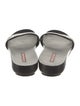 Prada Sport Leather Printed Slides