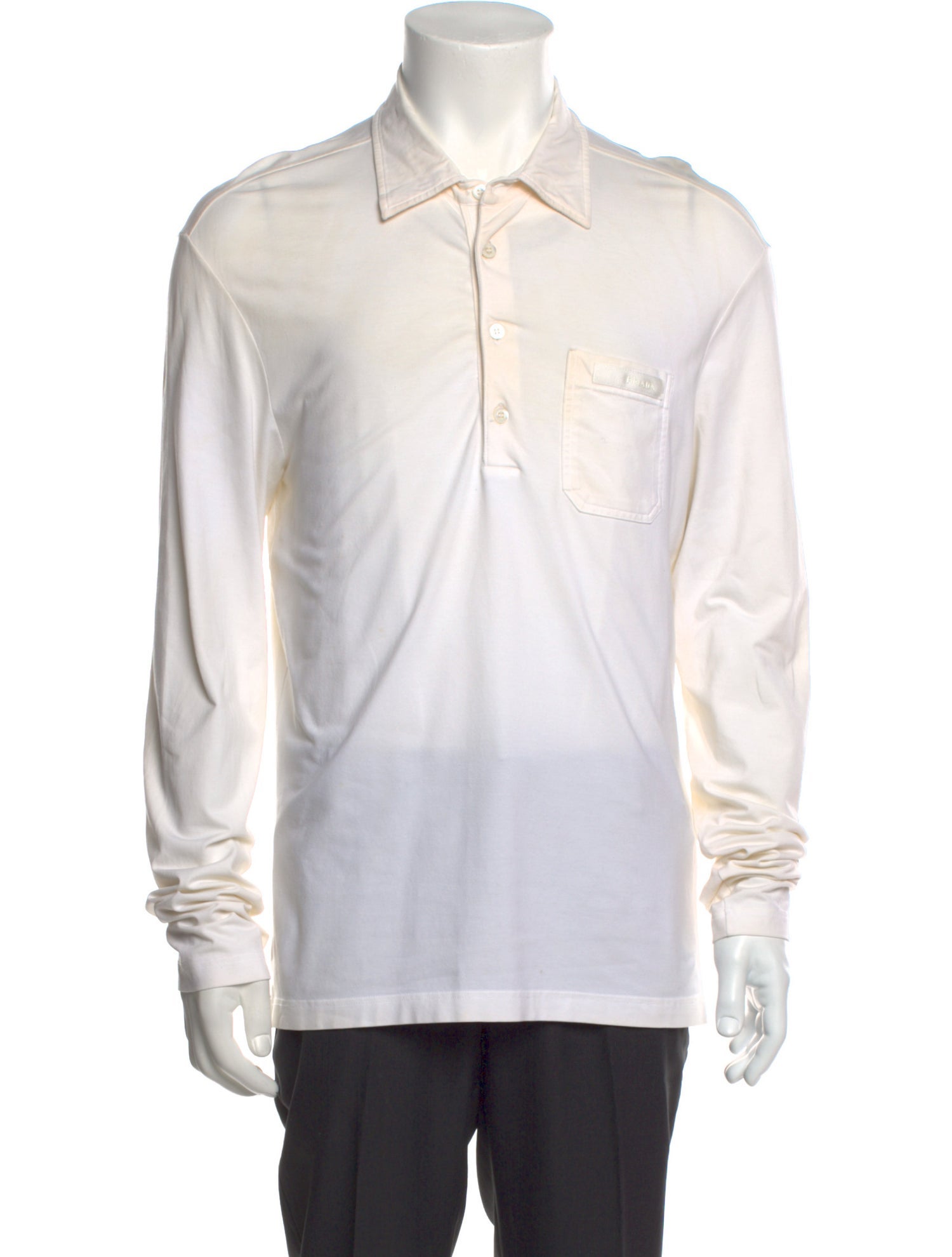 Prada Sport Vintage 2007 Polo Shirt Neutrals Polos, Clothing