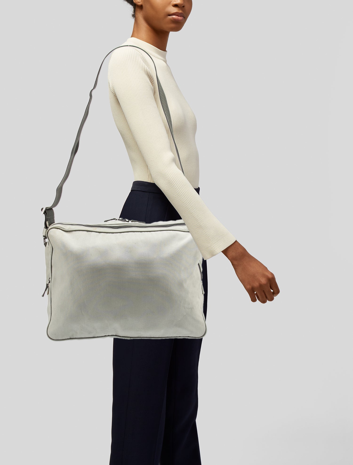 Prada Tessuto Messenger Bag Green Messenger Bags, Bags PRA892369