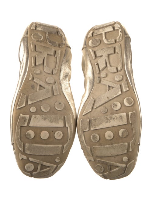 Prada Sport Leather Ballet Flats
