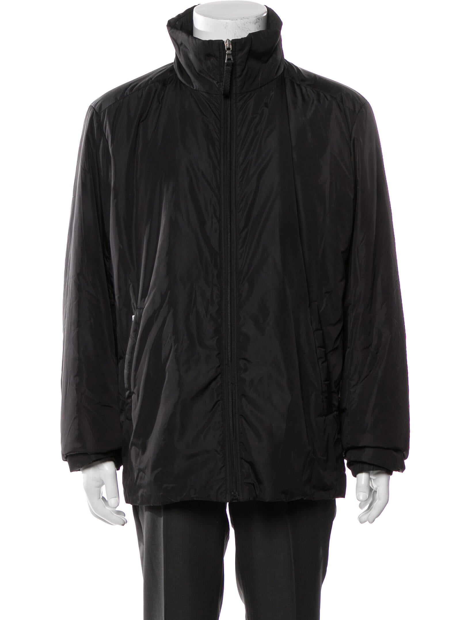 ジャケット・アウター 2010s prada sport wind stopper jacket Prada Sport 2010 Windbreaker - Black Outerwear, Clothing