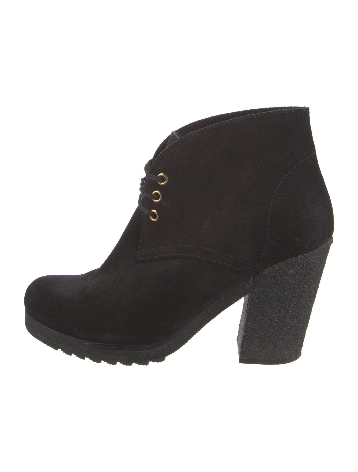 Prada Sport Suede LaceUp Boots Brown Boots, Shoes WPR124107 The