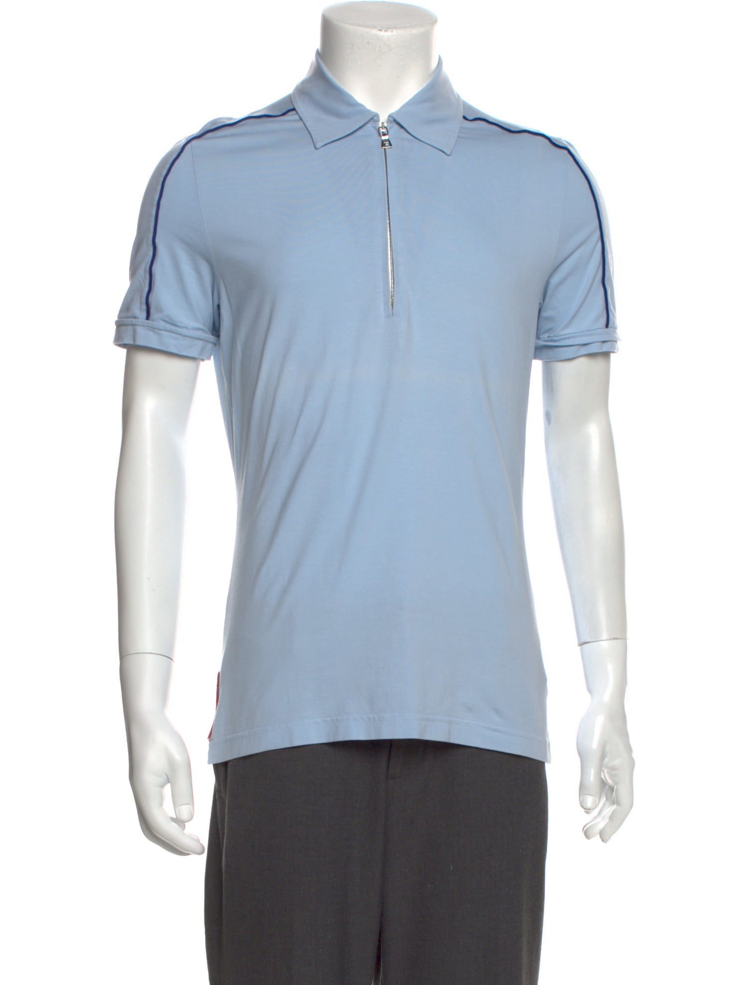 Prada Sport Vintage 2000's Polo Shirt Blue Polos, Clothing