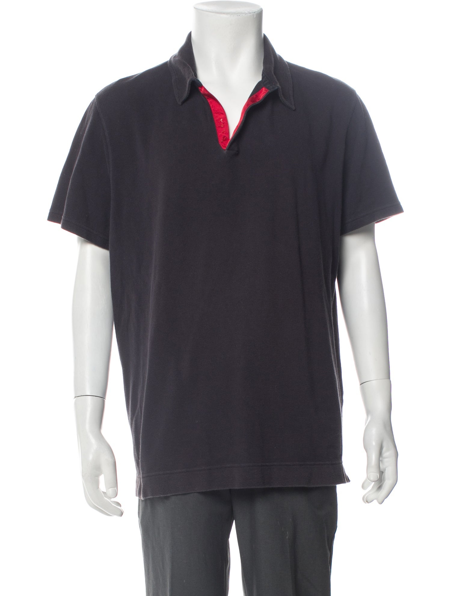 Dead stock】00s PRADA 2tone short sleeve｜シャツ