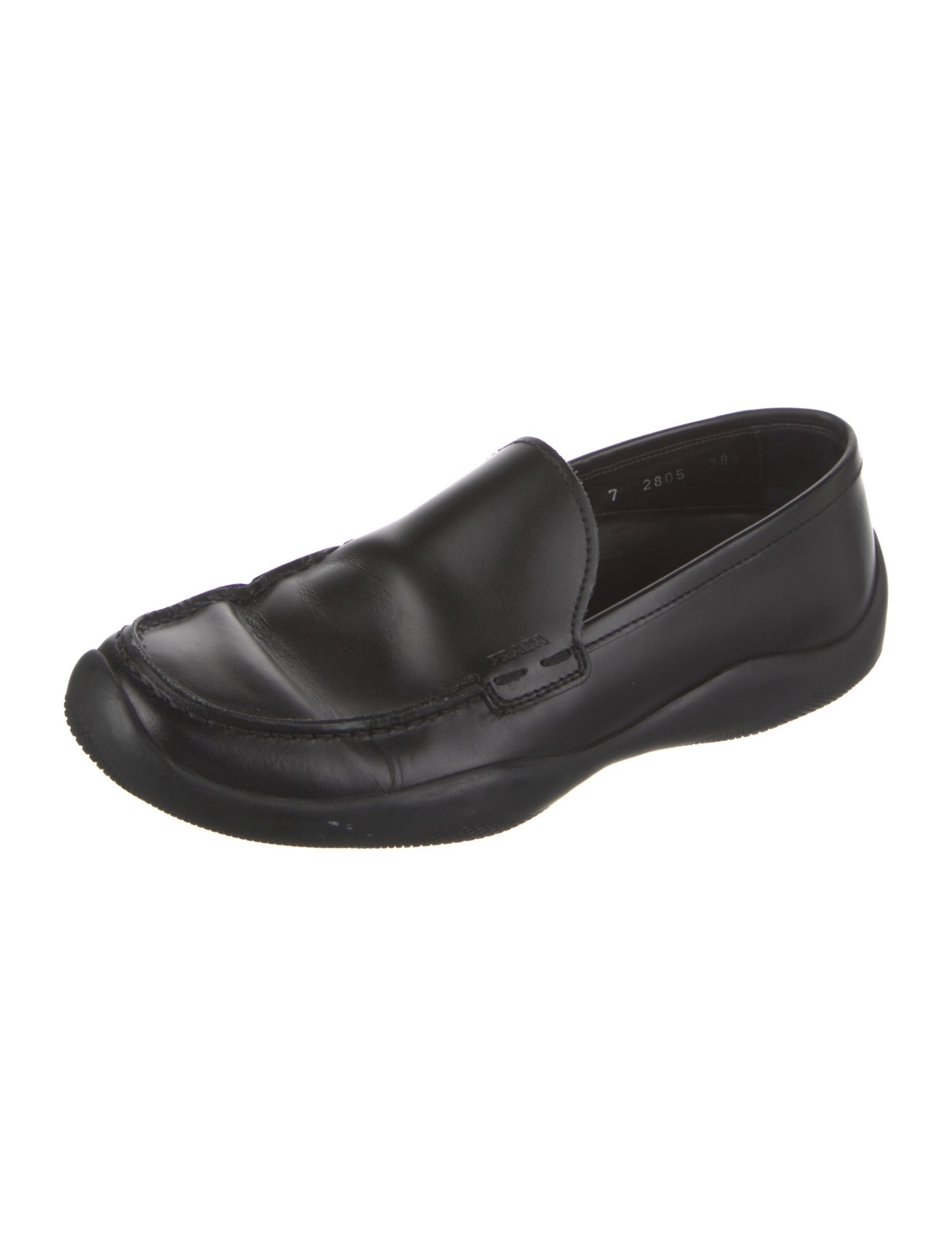 Prada Leather Loafers