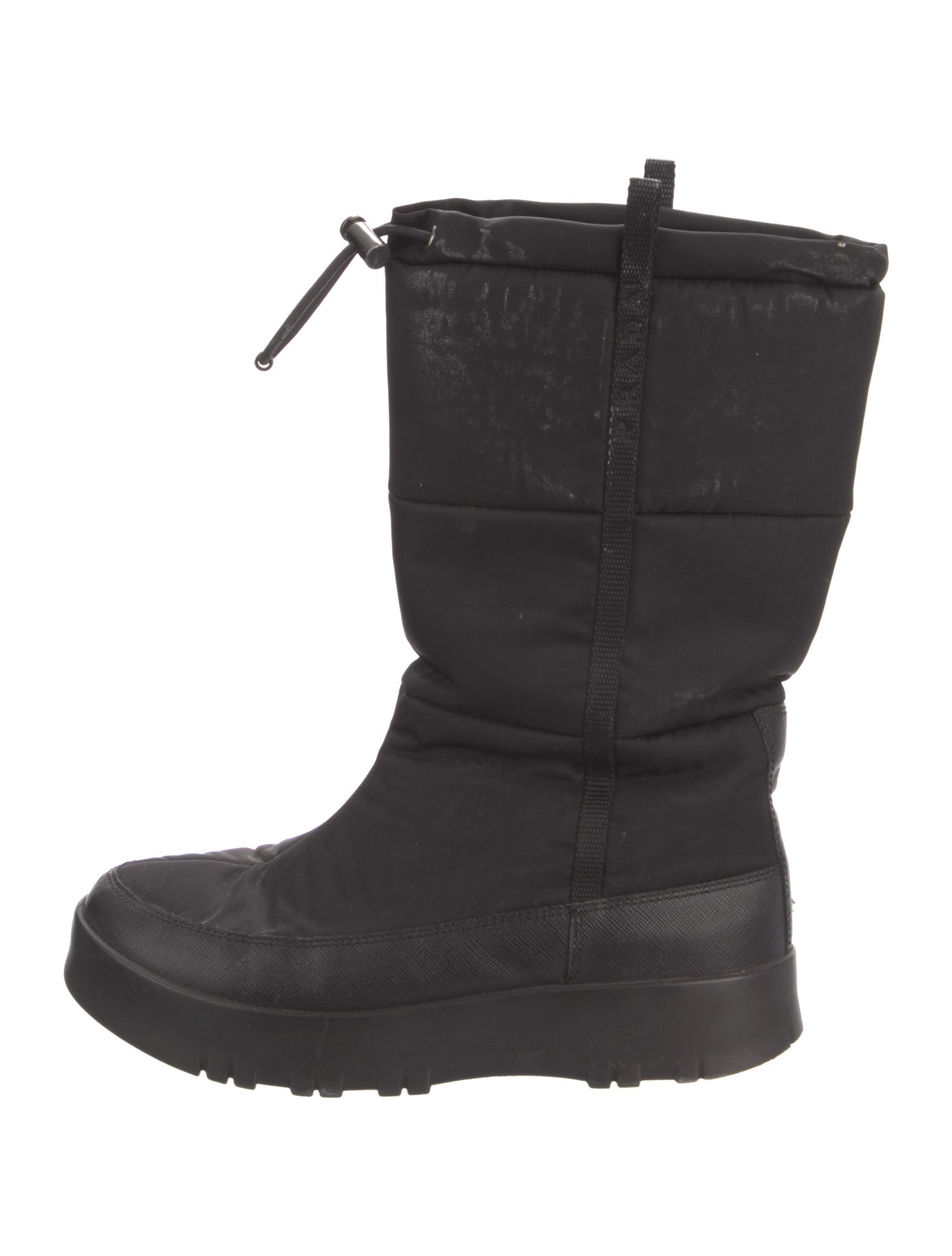 Prada Sport Mesh Accents Boots