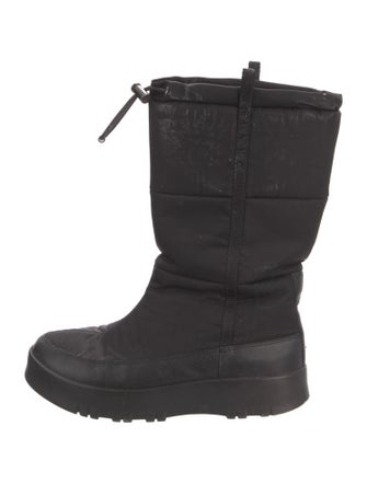 Prada Sport Mesh Accents Boots