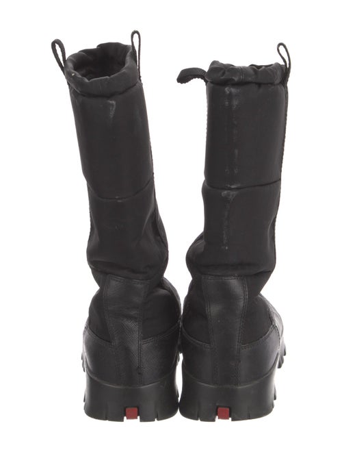 Prada Sport Mesh Accents Boots