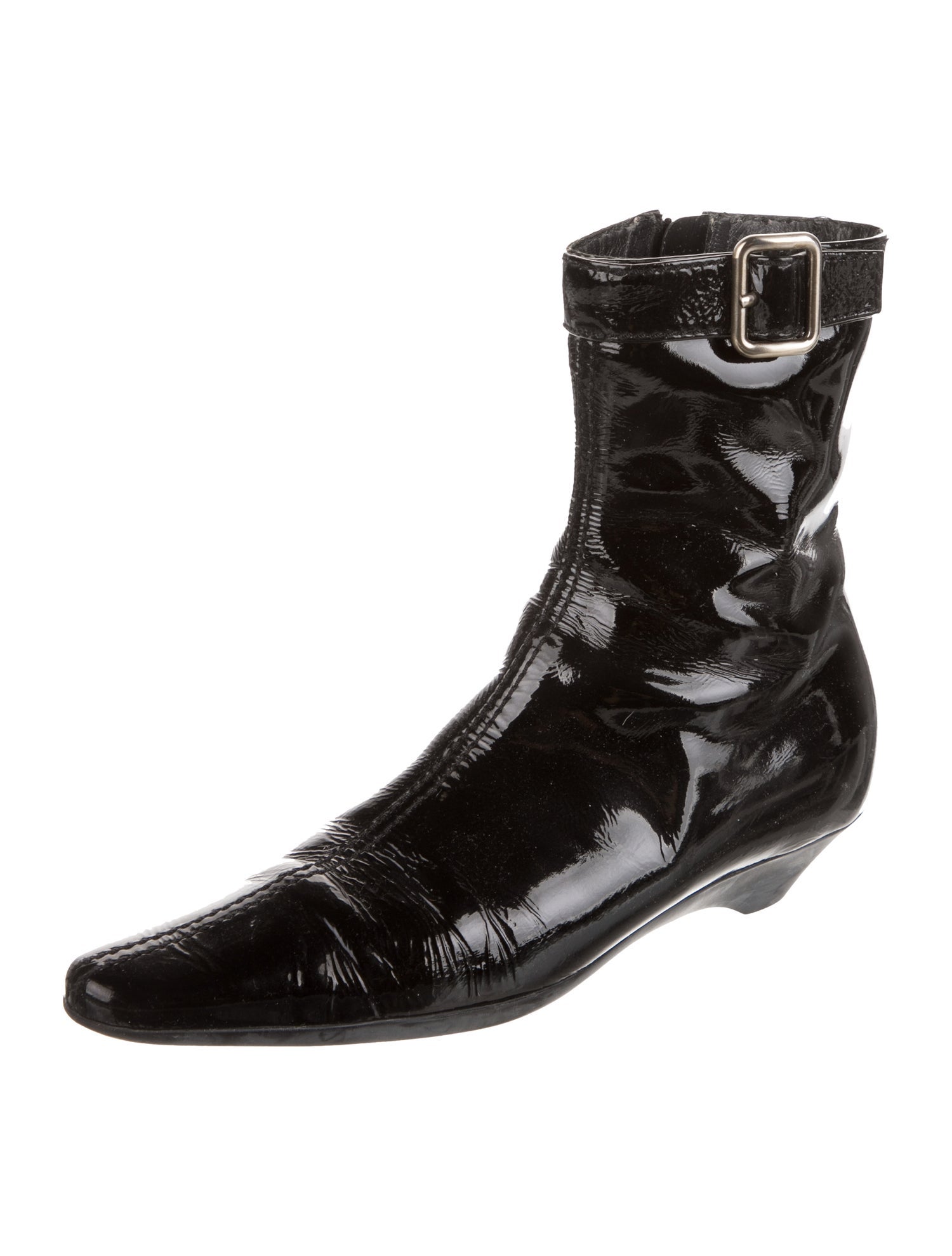 Prada Sport Patent Leather Boots