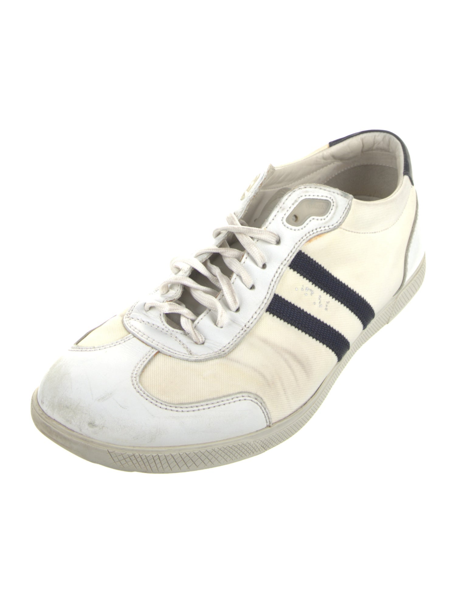 Prada Sport Canvas Colorblock Pattern Sneakers