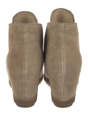 Prada Sport Suede Lace-Up Boots