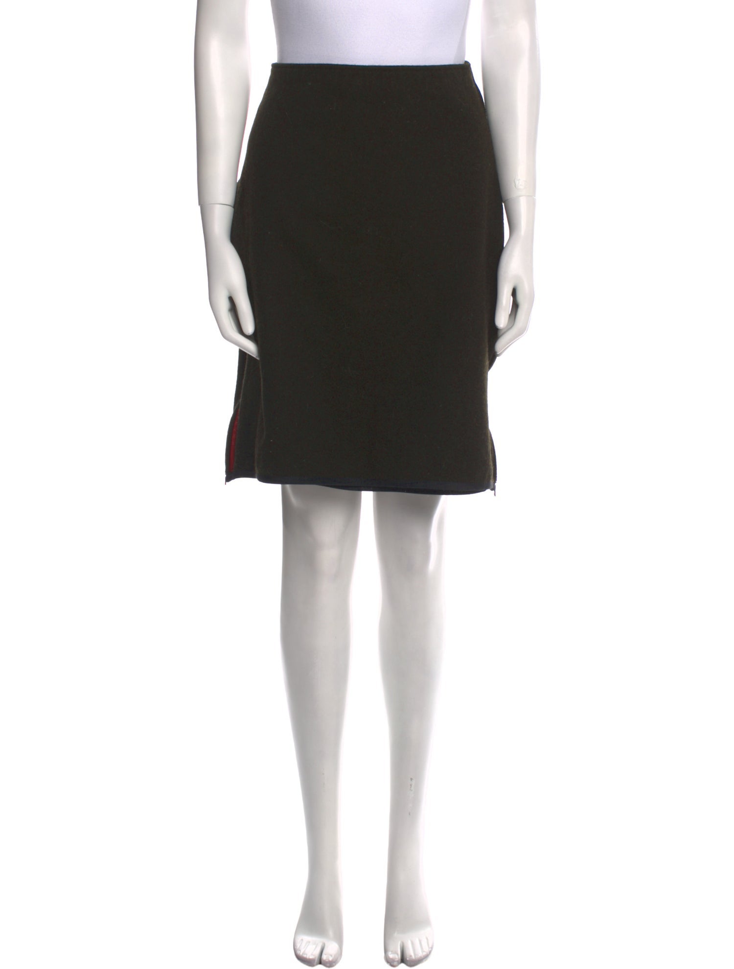 Prada Sport Vintage Knee-Length Skirt