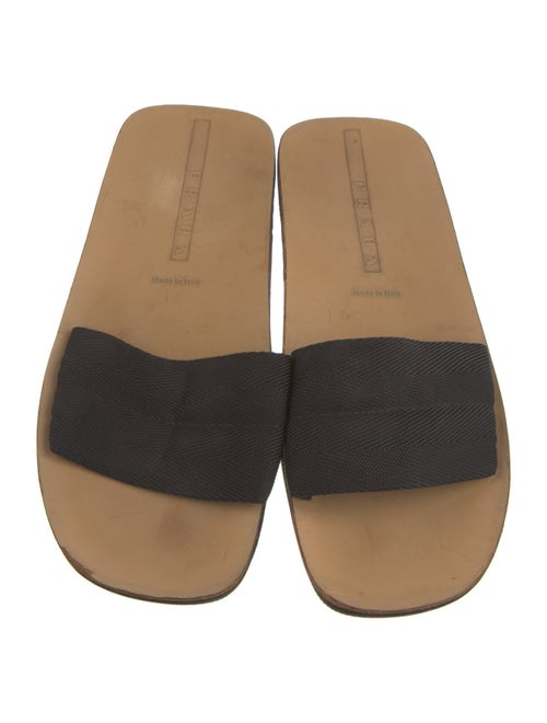 Prada Sport Canvas Slides