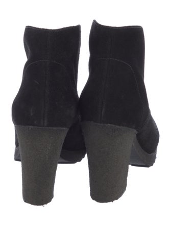 Prada Sport Suede Lace-Up Boots