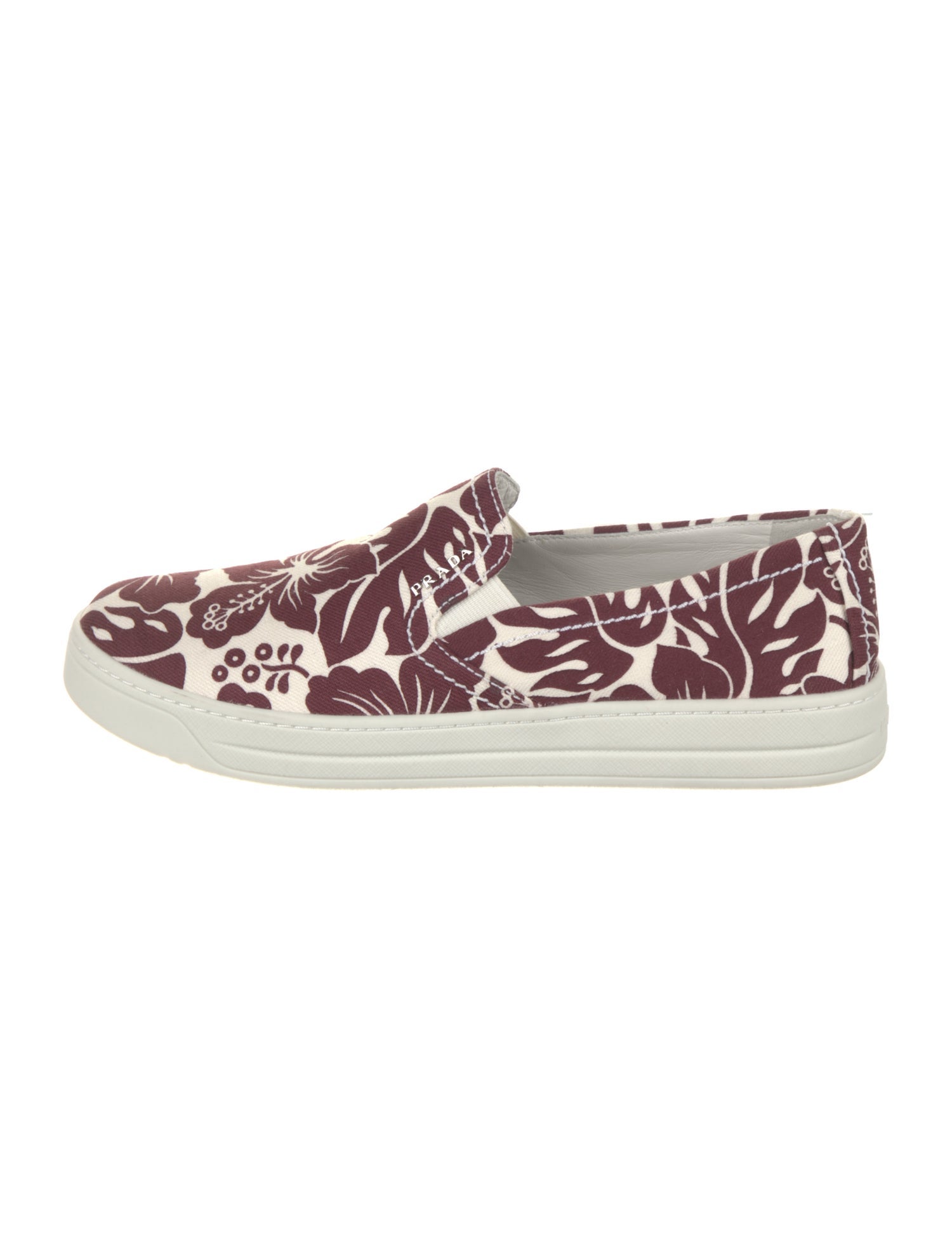 Prada Sport Canvas Printed Sneakers