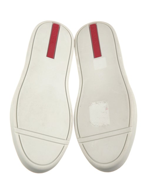 Prada Sport Canvas Printed Sneakers