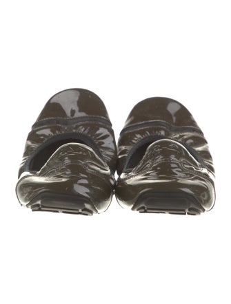 Prada Sport Patent Leather Ballet Flats